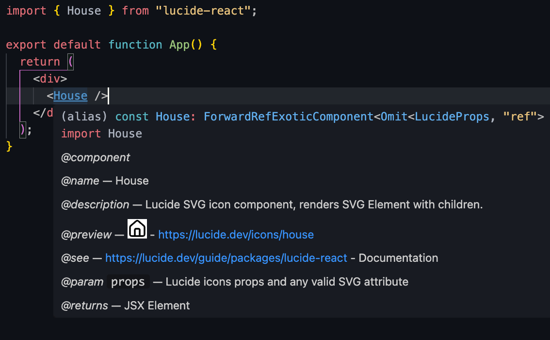 VS Code JS Docs